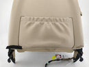 Jaguar XKR Front Right Seat Rear Back Cushioning and Cover/ Frame-11