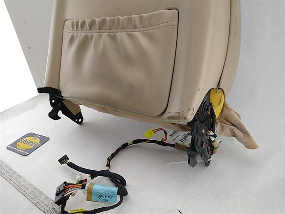 Jaguar XKR Front Right Seat Rear Back Cushioning and Cover/ Frame