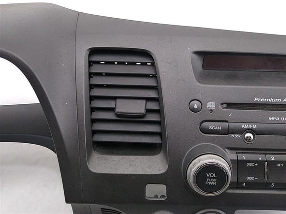 Honda Civic Dashboard Drivers Side Surrounding and Radio Assembly