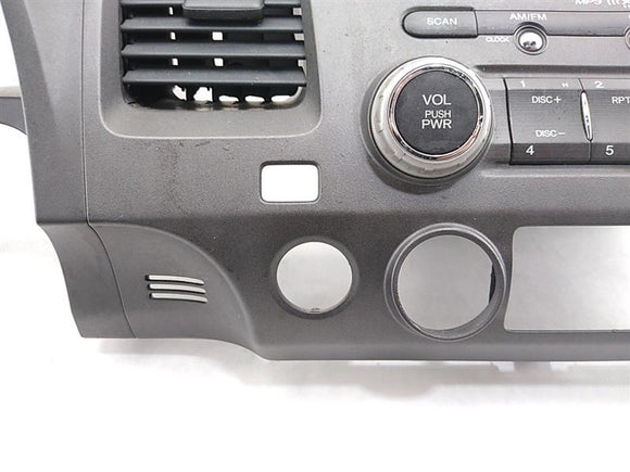 Honda Civic Dashboard Drivers Side Surrounding and Radio Assembly