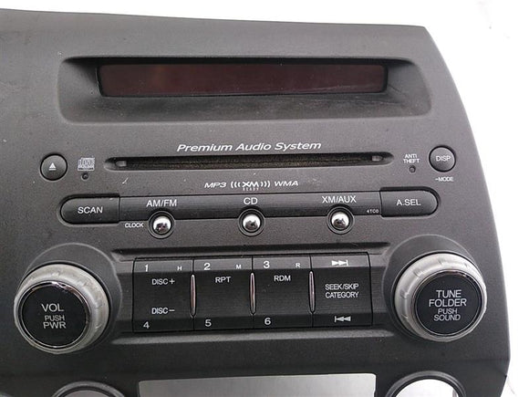 Honda Civic Dashboard Drivers Side Surrounding and Radio Assembly