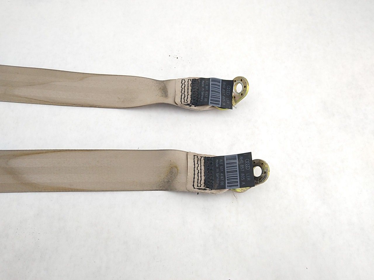 Audi A4 Set of Rear Left and Right Seat Belts