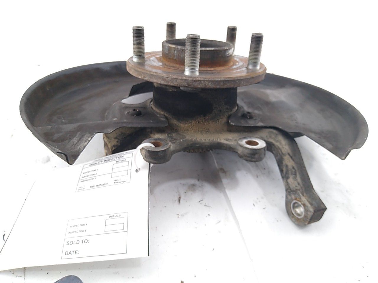 Jaguar XKR Front Right Spindle Knuckle