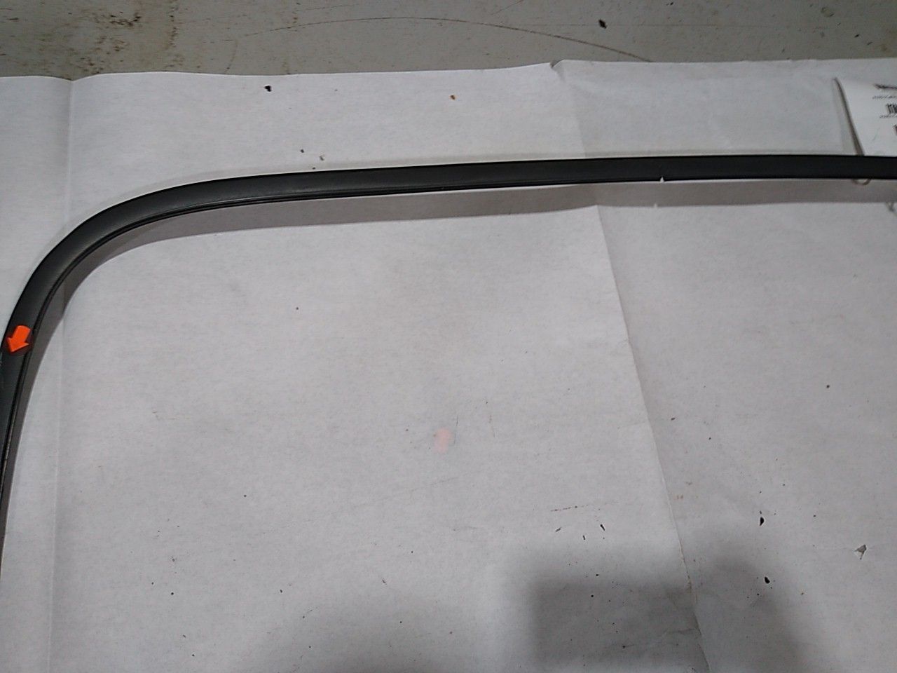 Jaguar XKR Rear Windsheild Exterior Trim Panel