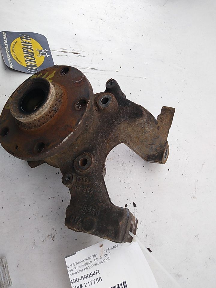 Audi A4 Right Rear Knuckle Assembly