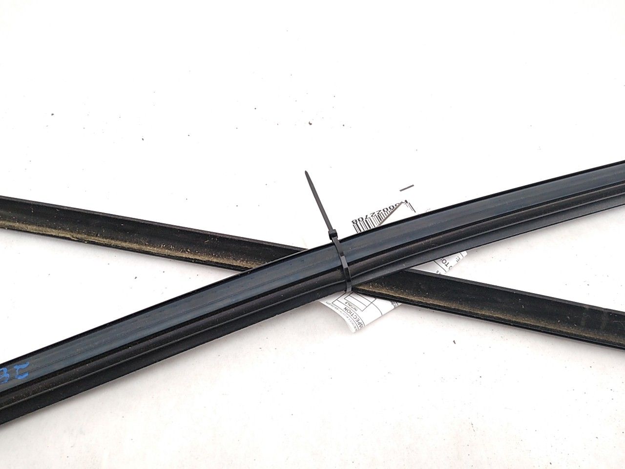 Jaguar XK Right Front Door Window Seals