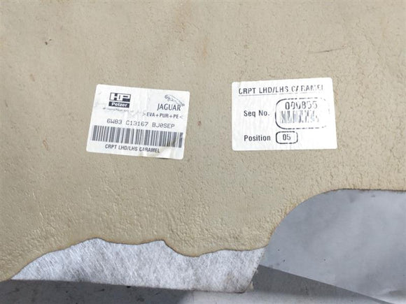 Jaguar XK Leftt Front Carpet