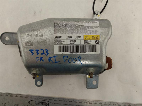 BMW 650I Right Door Air Bag