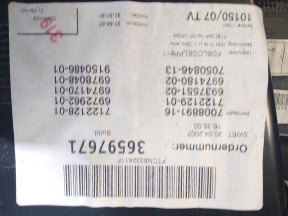 BMW 650I Front Right Door Trim Panel