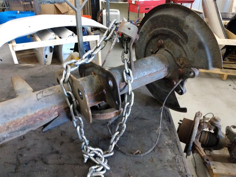 Land Rover Discovery Rear Axle Assembly