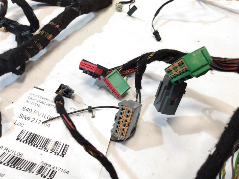 Land Rover LR3 Dash Wire Harness