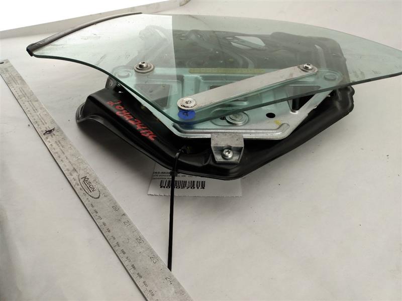 Saab 9-3 Quarter Window Regulator With Glass - Passenger