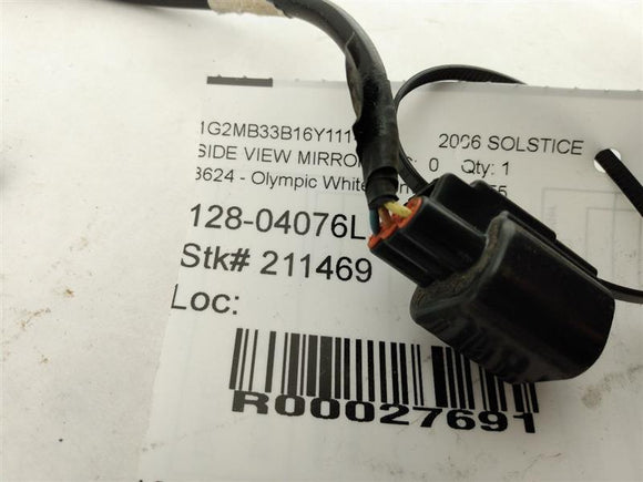 Pontiac Solstice Front Left Side View Mirror