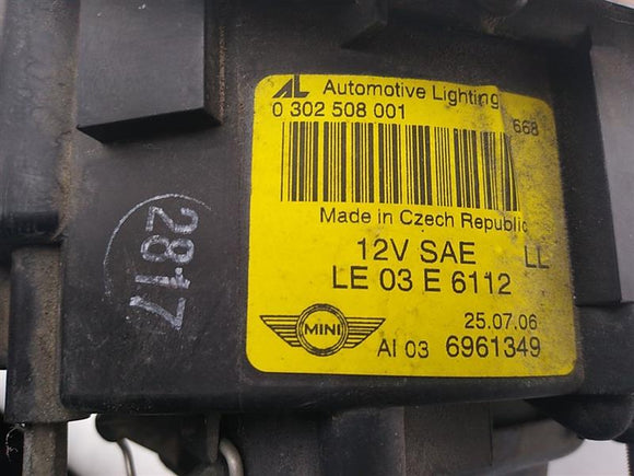 Mini Cooper S Left HeadLamp Assembly