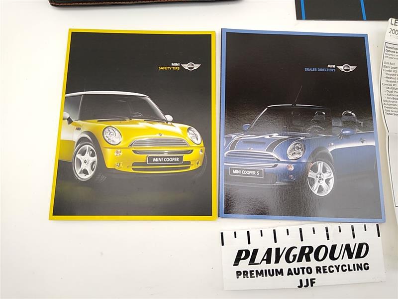 Mini Cooper S Owners Manual