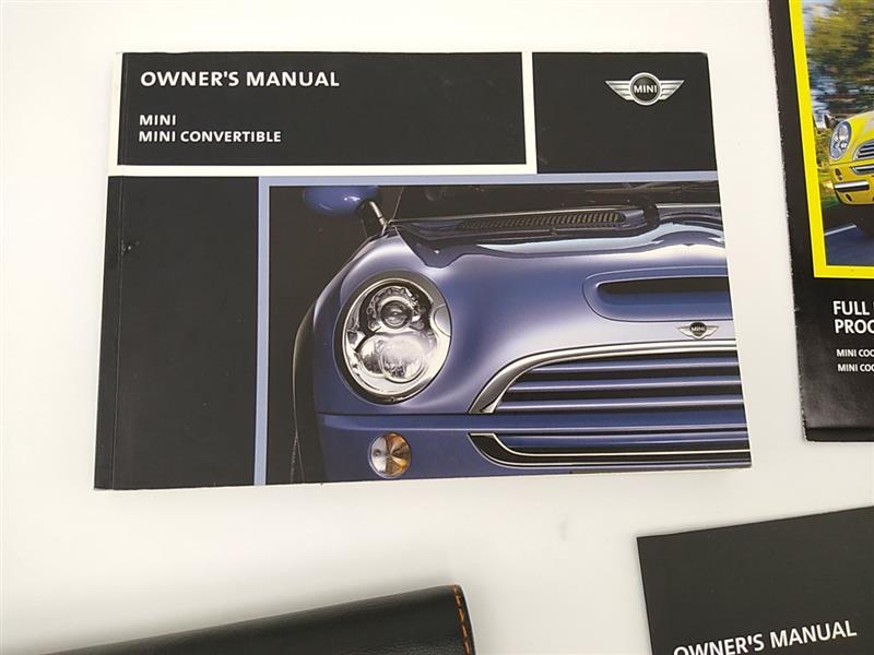 Mini Cooper S Owners Manual