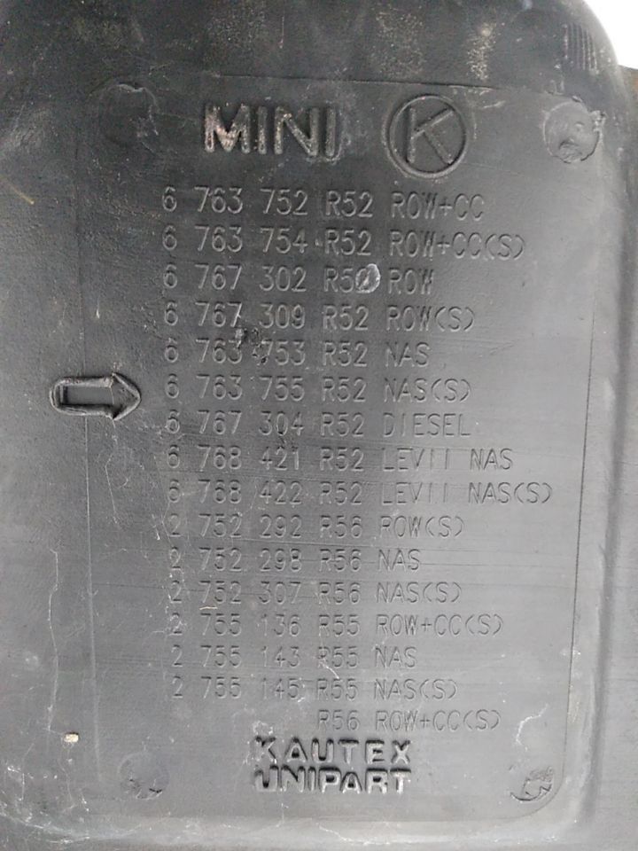 Mini Cooper S Fuel Tank