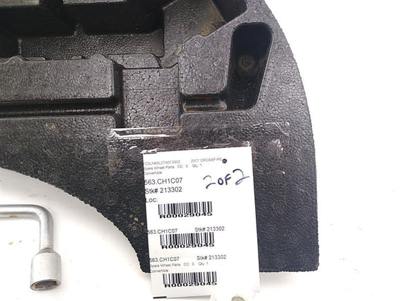 Chrysler Crossfire Spare Tire Lift Jack and Lug Wrench