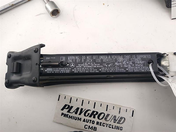 Chrysler Crossfire Spare Tire Lift Jack and Lug Wrench