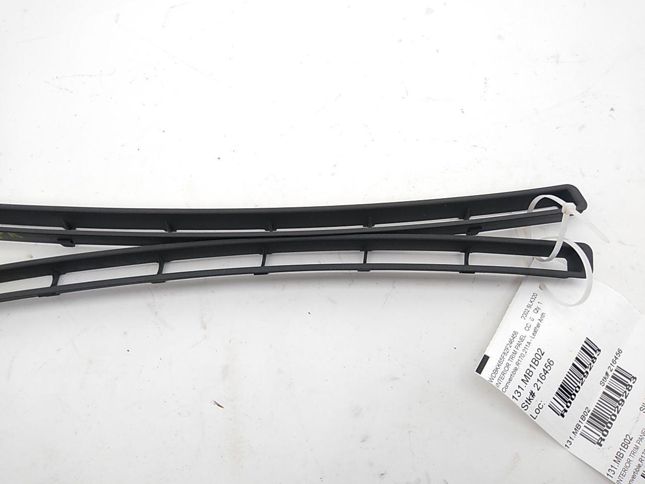 Mercedes SLK320 Dash Upper Air Vent Trim Covers