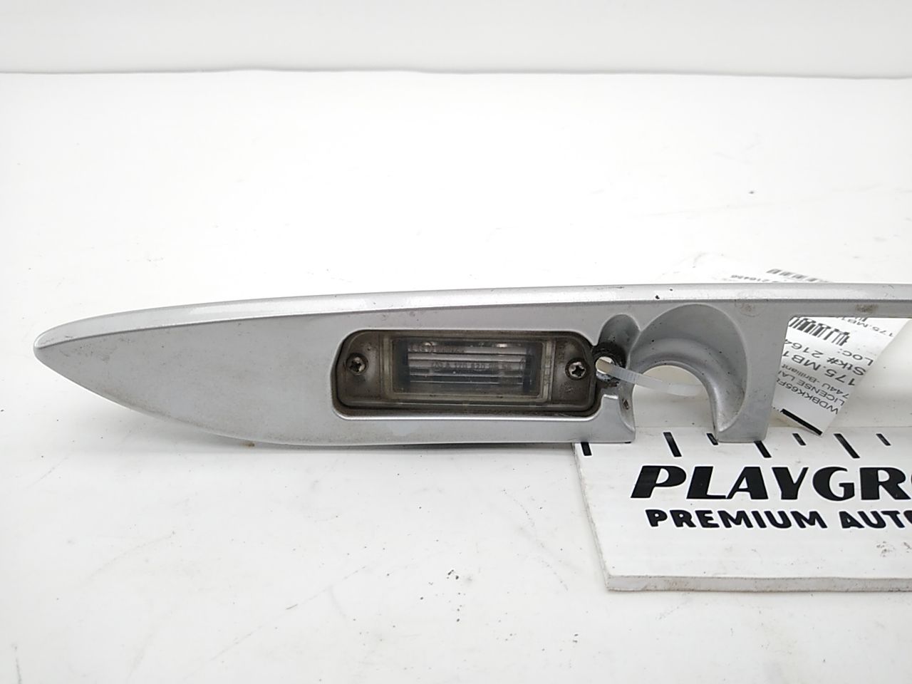 Mercedes SLK320 License Plate Light Trim Panel