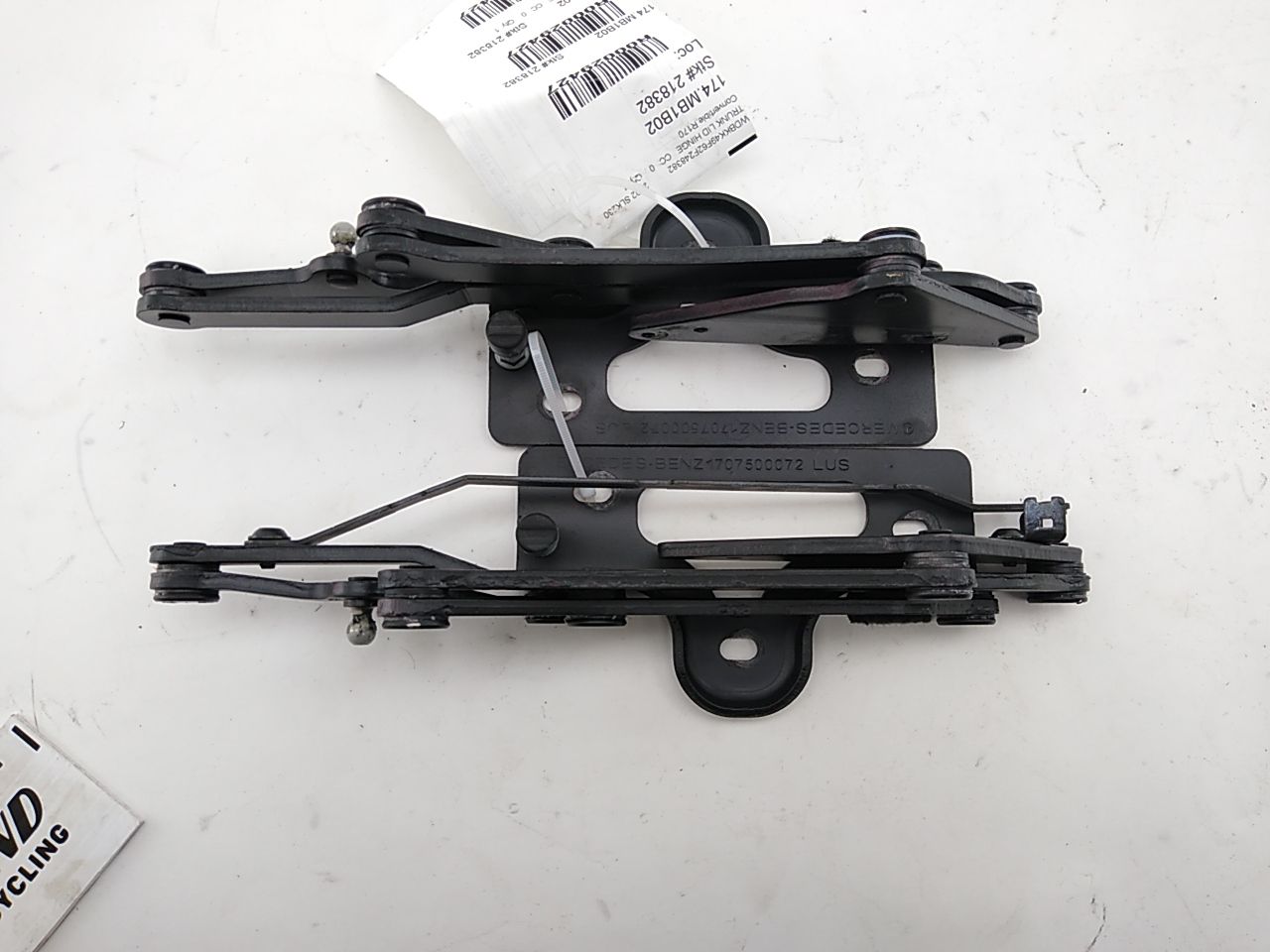 Mercedes SLK230 Trunk Lid Hinge Pair - 0