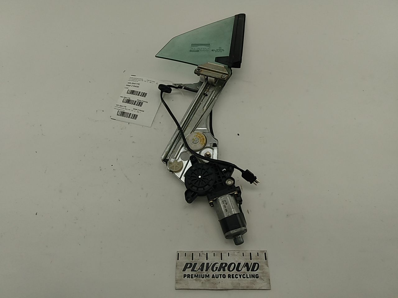 Mercedes SLK320 Rear Right Quarter Window Regulator