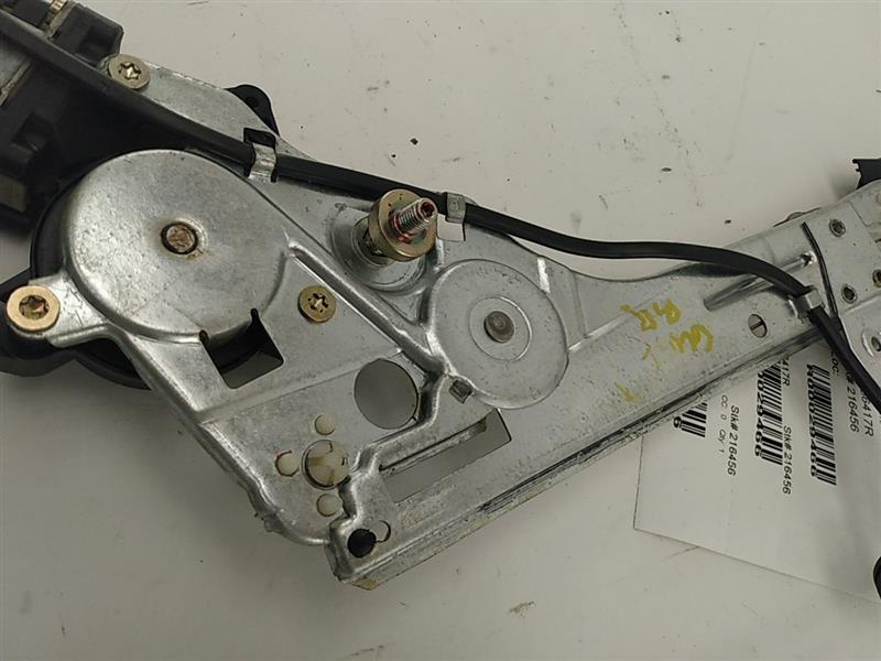 Mercedes SLK320 Rear Right Quarter Window Regulator