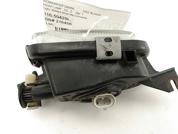 Mercedes SLK320 Front Bumper Left Fog Light