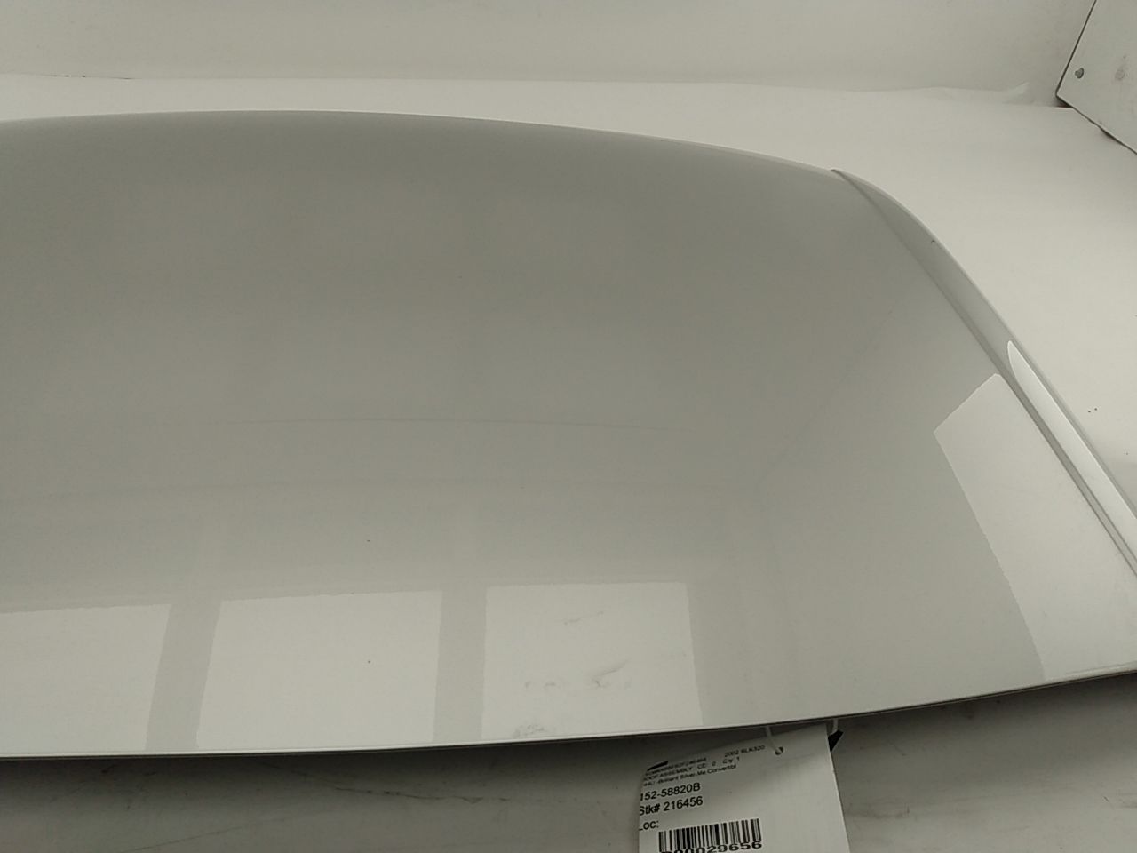 Mercedes SLK320 Hard Top Convertible Roof Panel