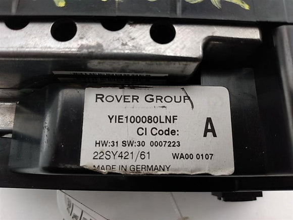 Land Rover Range Rover Navigation Screen Unit