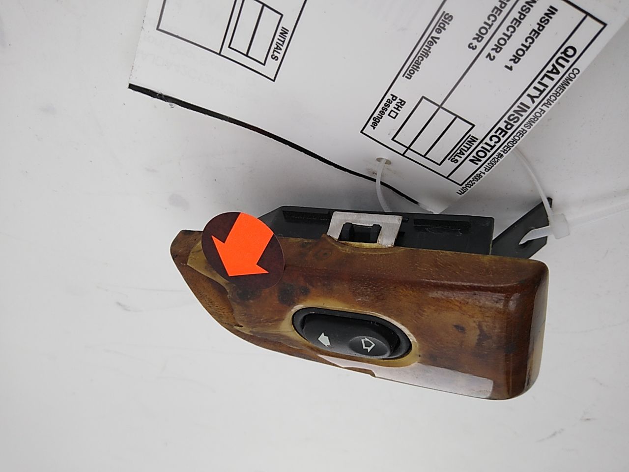 Jaguar XK8 Front Right Door Window Switch