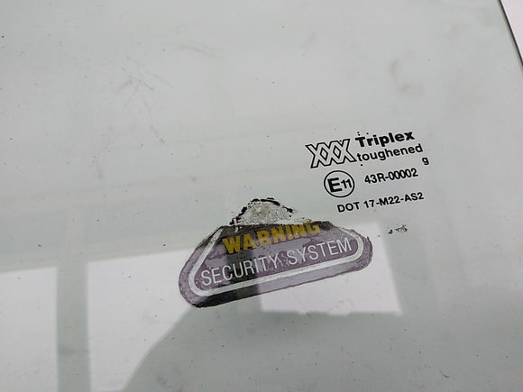 Jaguar XK8 Front Left Door Glass