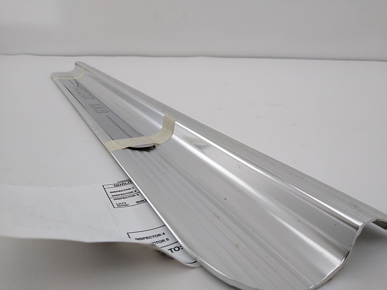 Jaguar XK8 Right Side Rocker Moulding Sill Plate