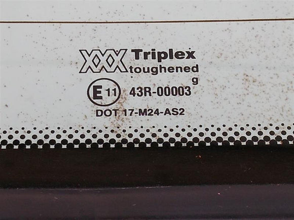 Jaguar XK8 Convertible Top Rear Glass