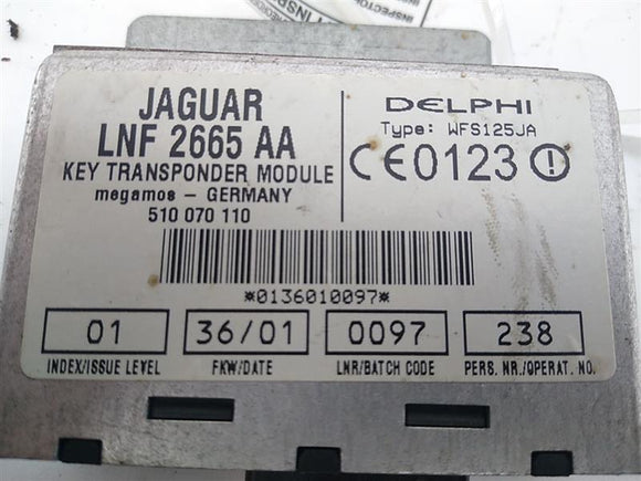 Jaguar XK8 Keyless Entry Transponder Module