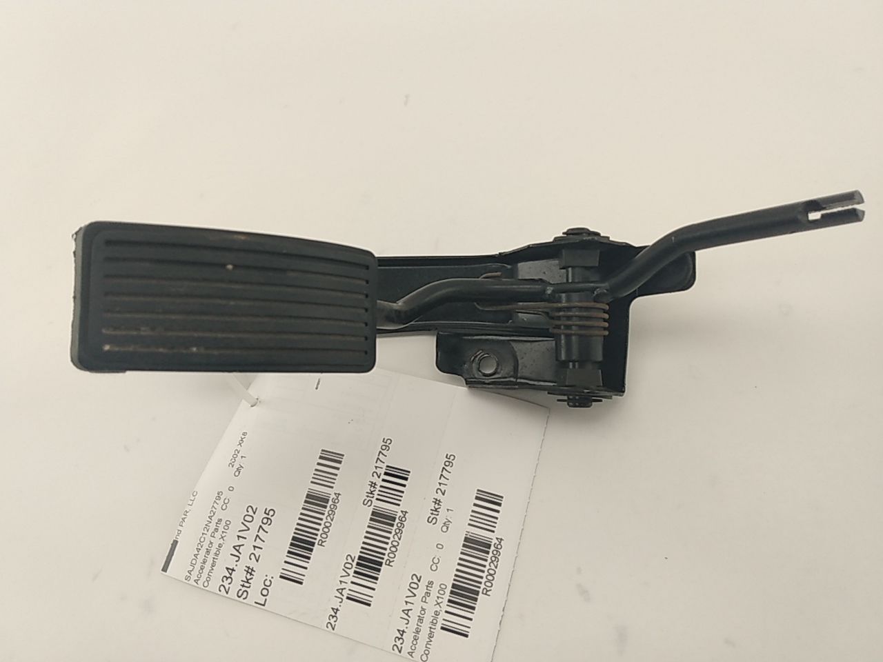 Jaguar XK8 Gas Pedal Assembly