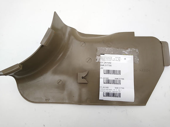 Jaguar XK8 Front Right Lower Kick Panel