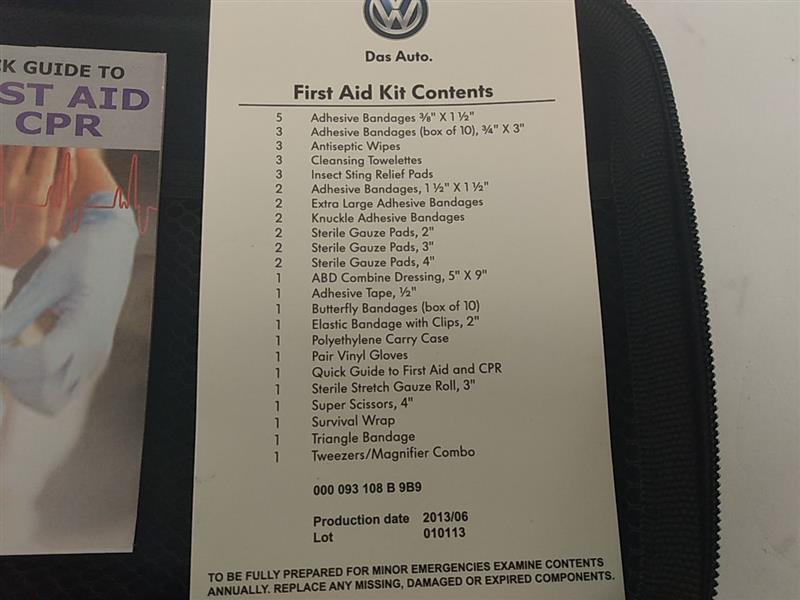 Volkswagen GTI First Aid Kit