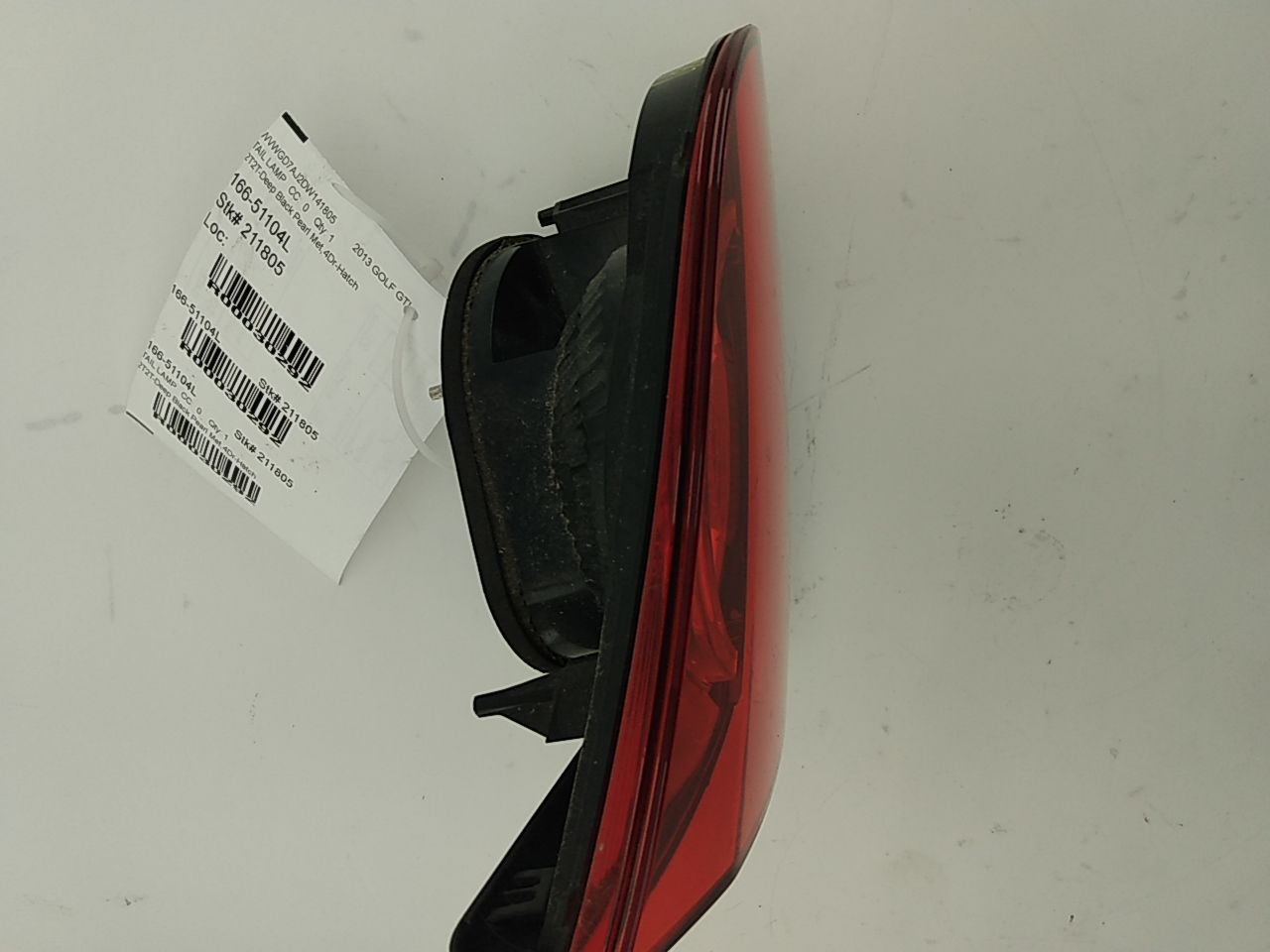 Volkswagen GTI Rear Left Inner Tail Light