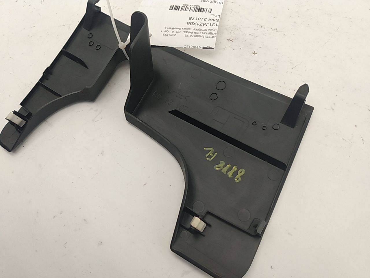 Mazda RX8 Left Lower Steering Column Trim Panel