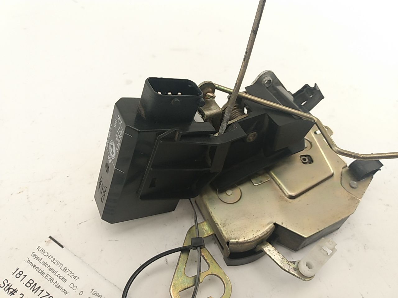 BMW Z3 Front Right Door Latch