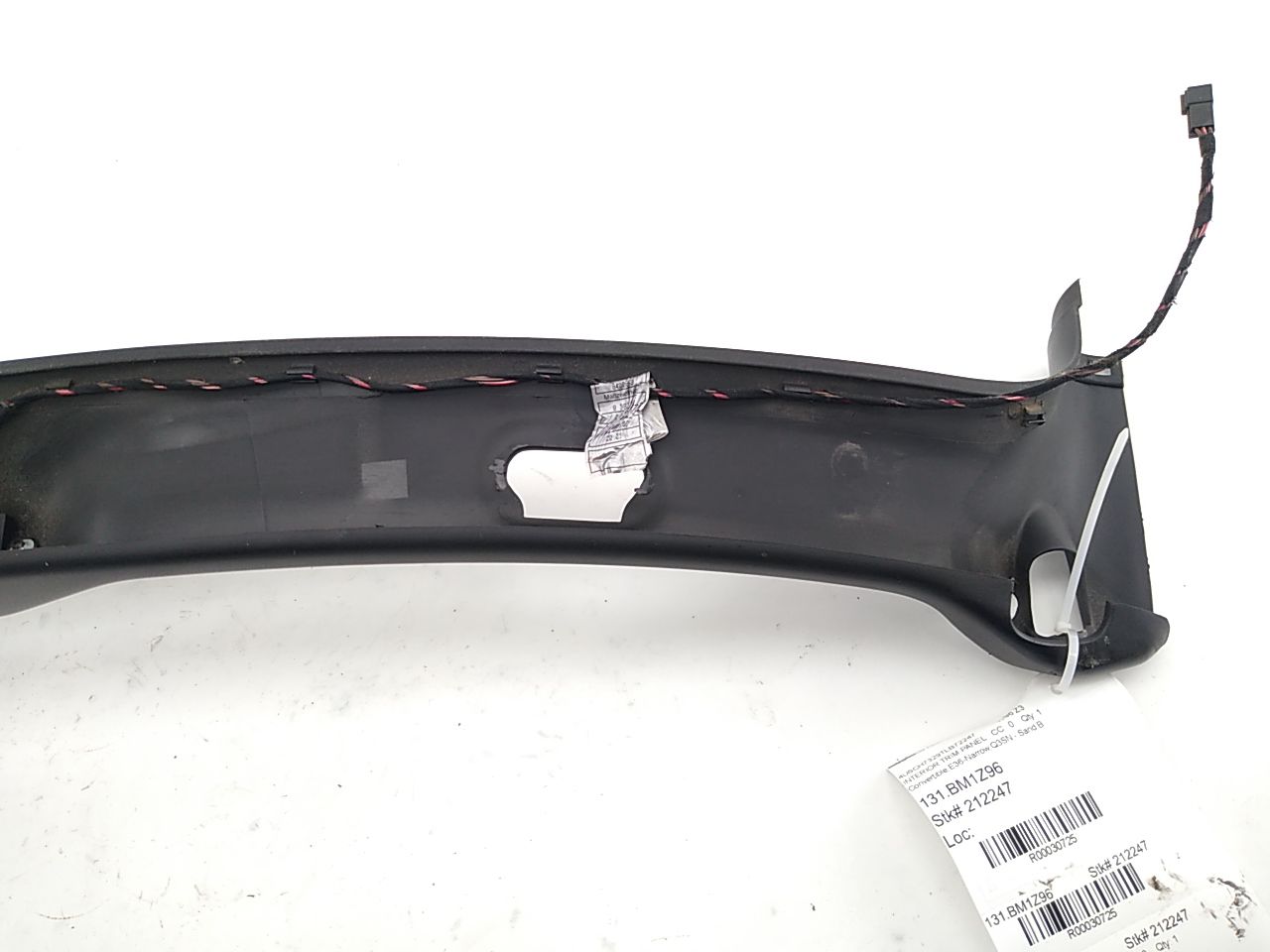 BMW Z3 Inner Windshield Header Trim