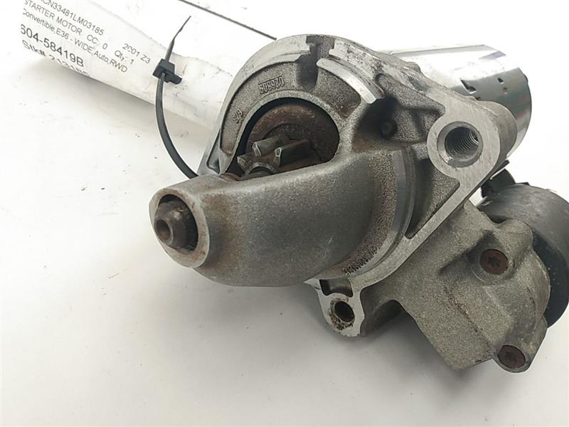 BMW Z3 Starter Motor