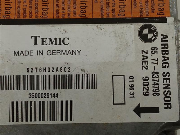 BMW Z3 Air Bag Control Module