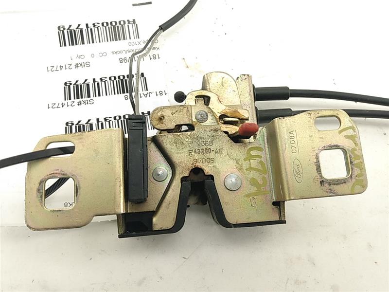 Jaguar XK8 Trunk Latch