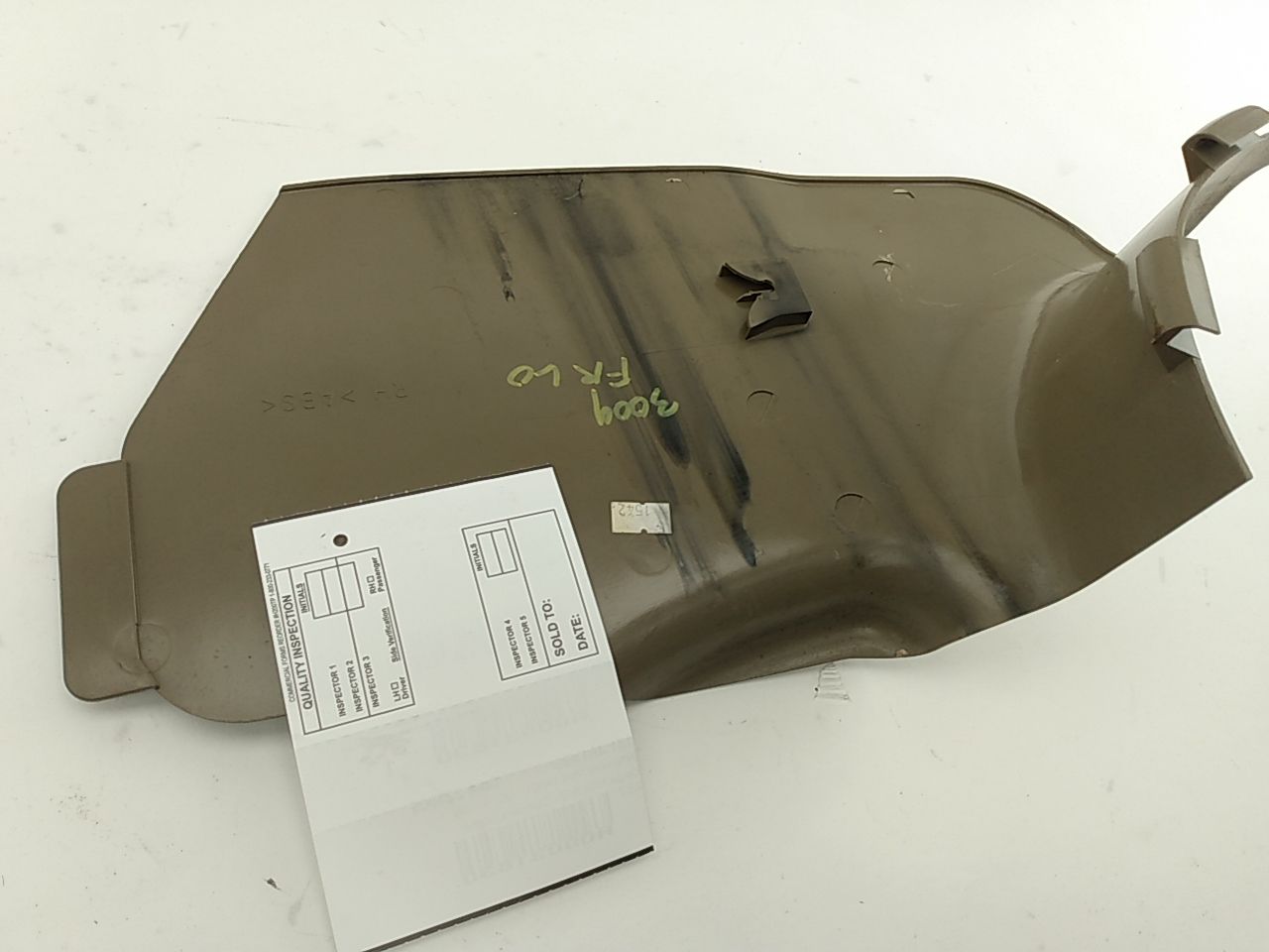 Jaguar XK8 Front Right Lower Kick Panel