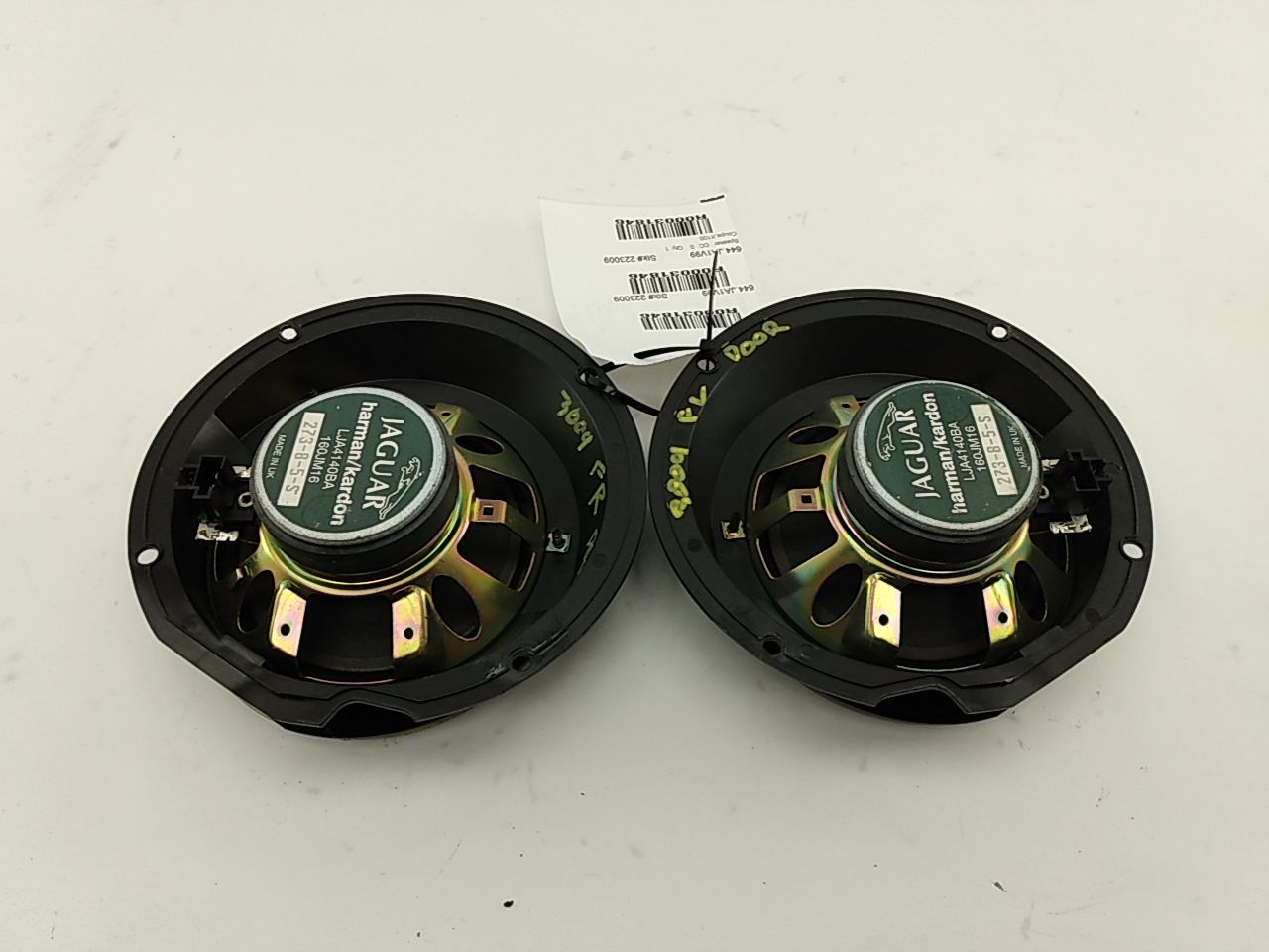 Jaguar XK8 Front Left And Right Door Speaker Set