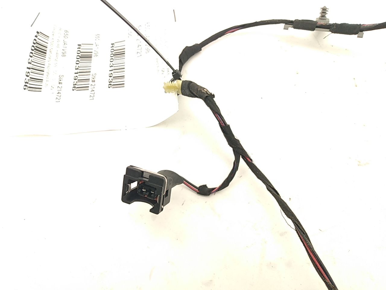 Jaguar XK8 Trunk Lid Wiring Harness