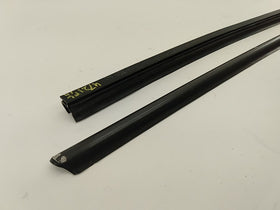 Jaguar XK8 Front Left Door Window Sweep Set Inner & Outer - 0